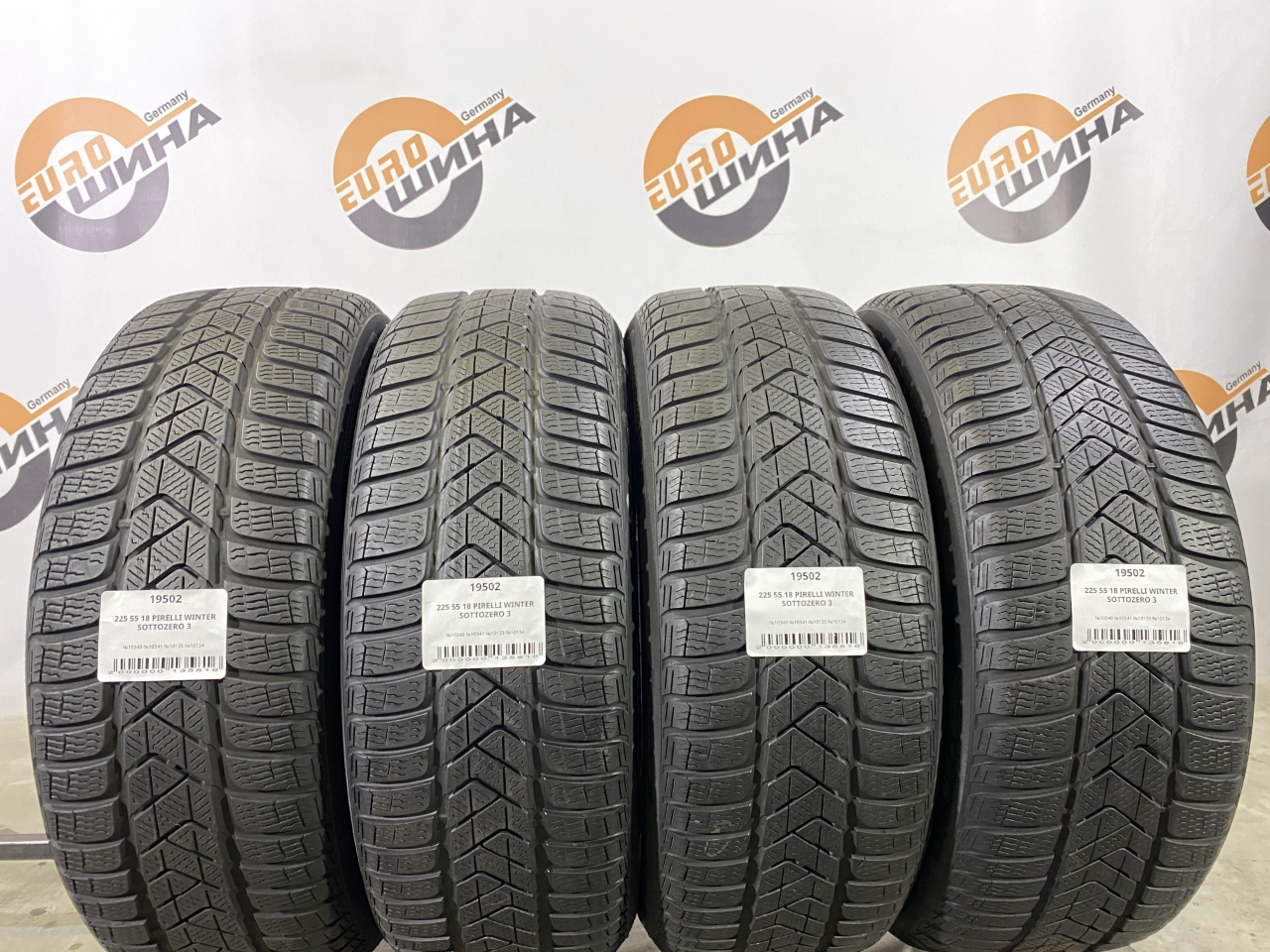 225 55 18 PIRELLI WINTER SOTTOZERO 3