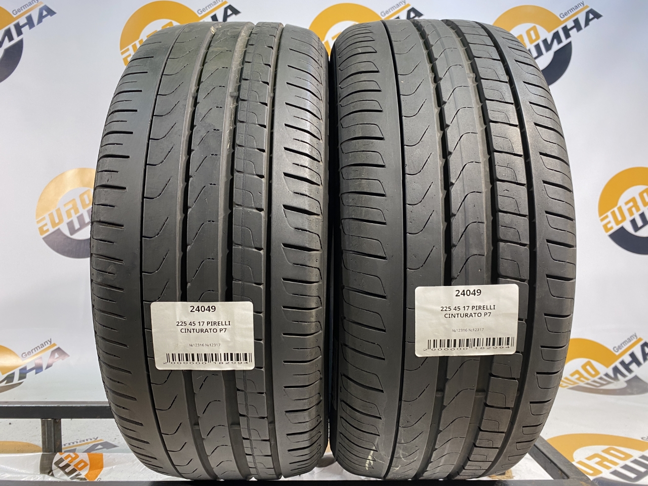 225 45 17 PIRELLI CINTURATO P7