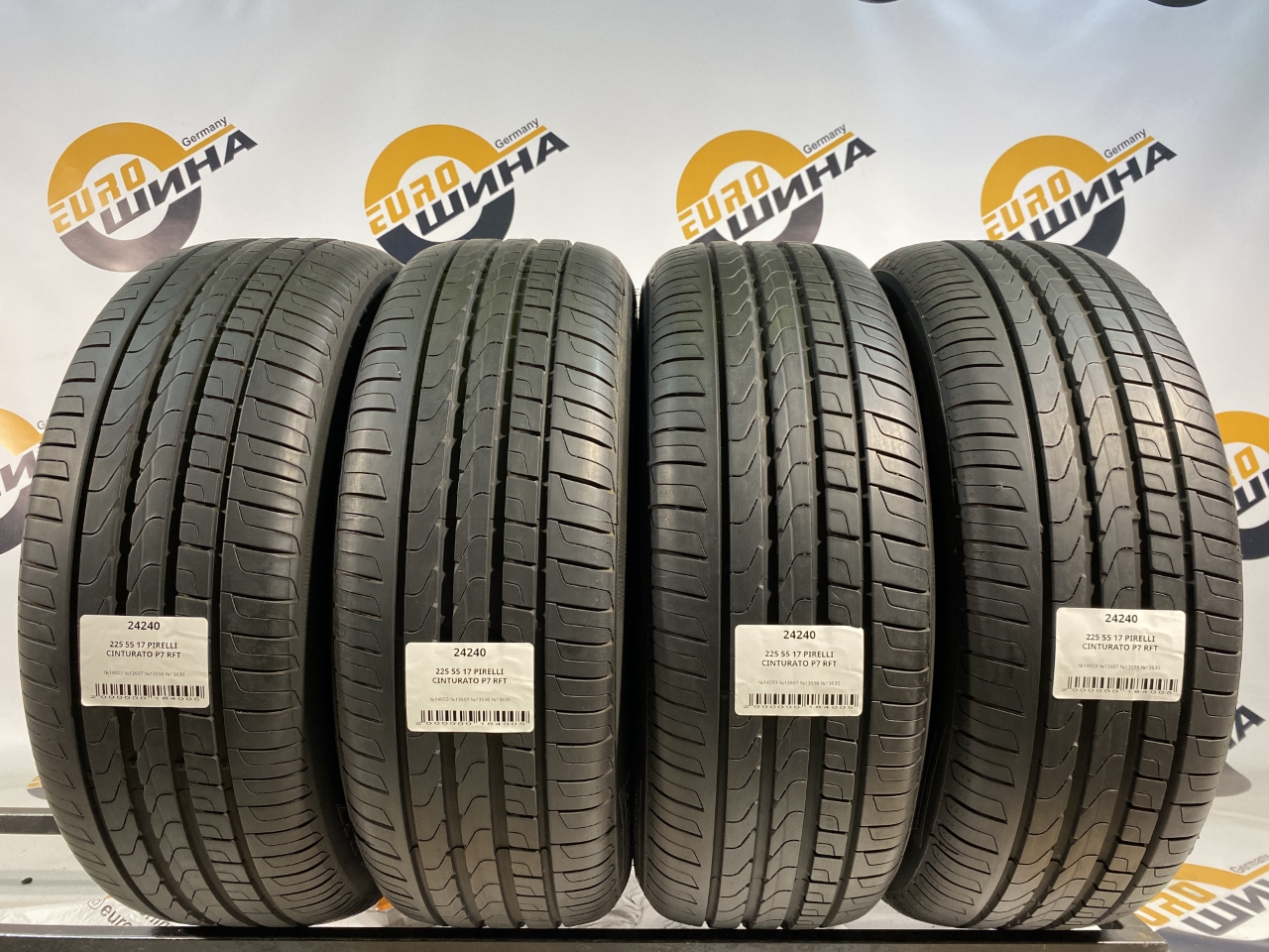 225 55 17 PIRELLI CINTURATO P7 RFT