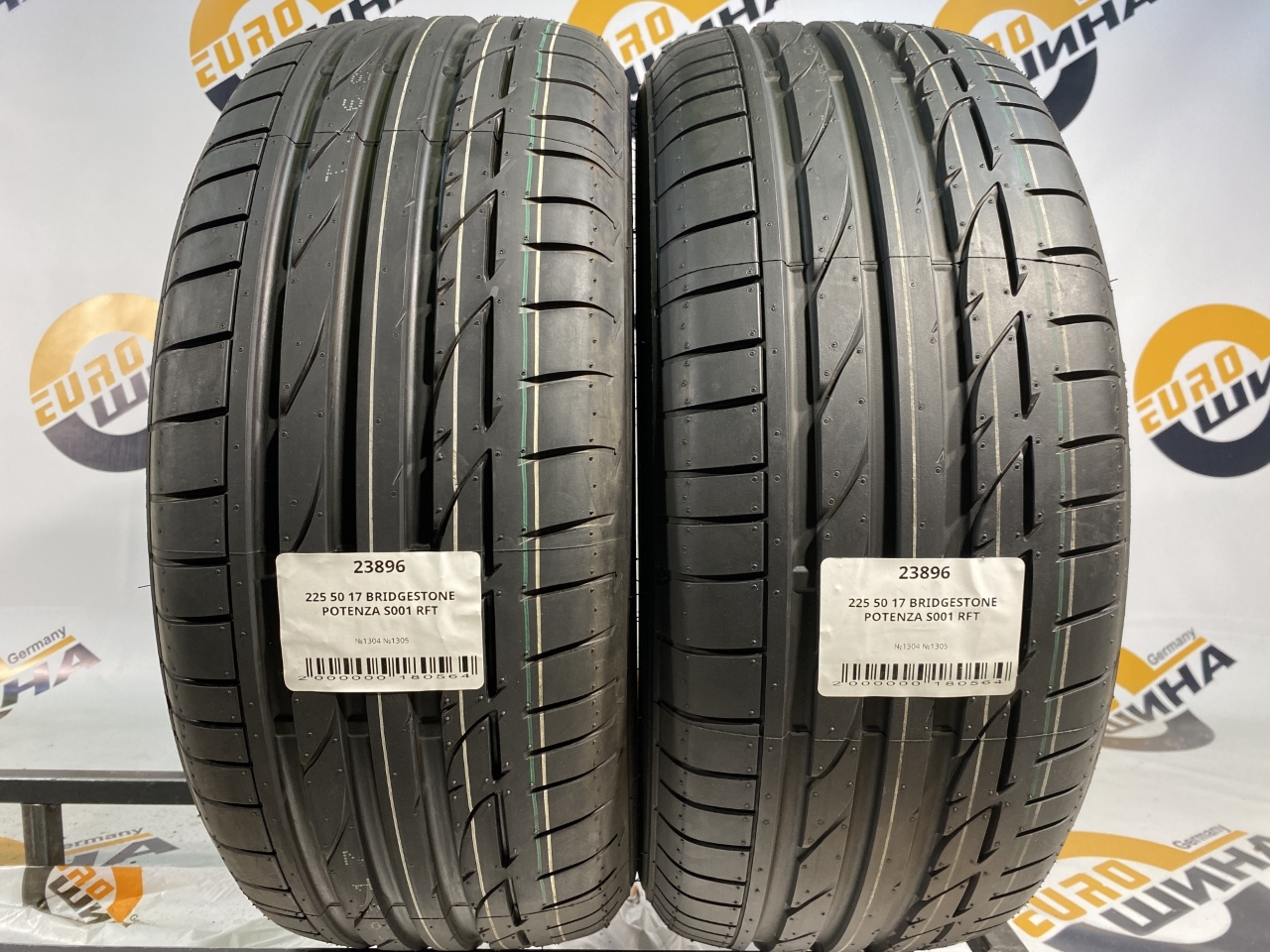 225 50 17 BRIDGESTONE POTENZA S001 RFT