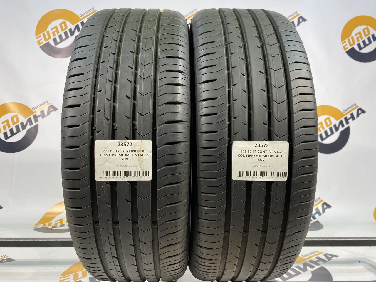 225 60 17 CONTINENTAL CONTIPREMIUMCONTACT 5 SUV