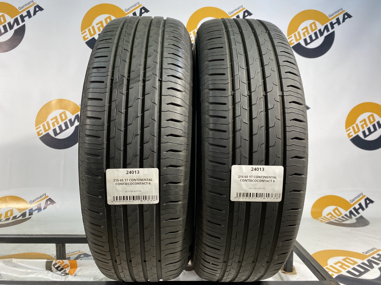 215 65 17 CONTINENTAL CONTIECOCONTACT 6