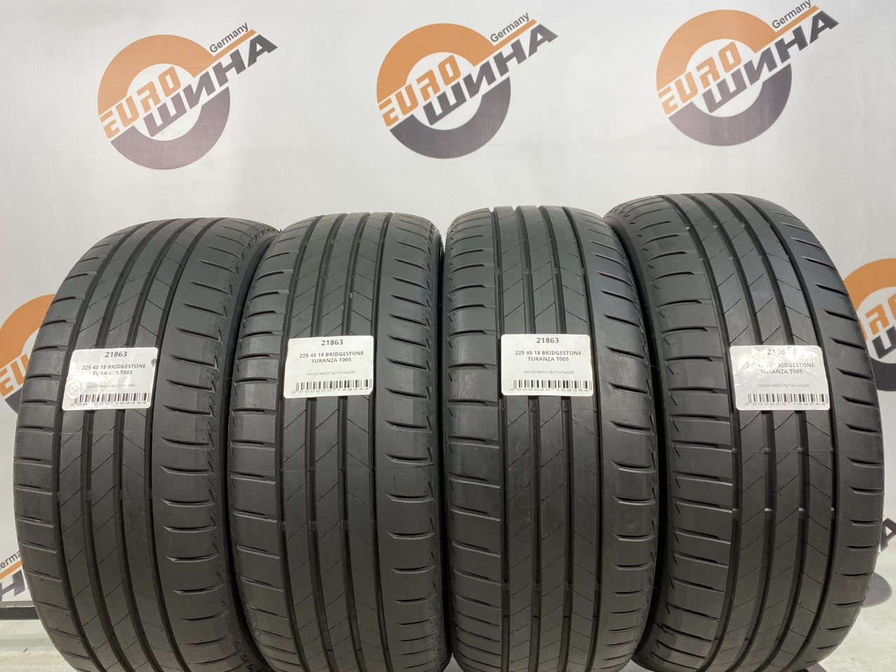 225 45 18 BRIDGESTONE TURANZA T005