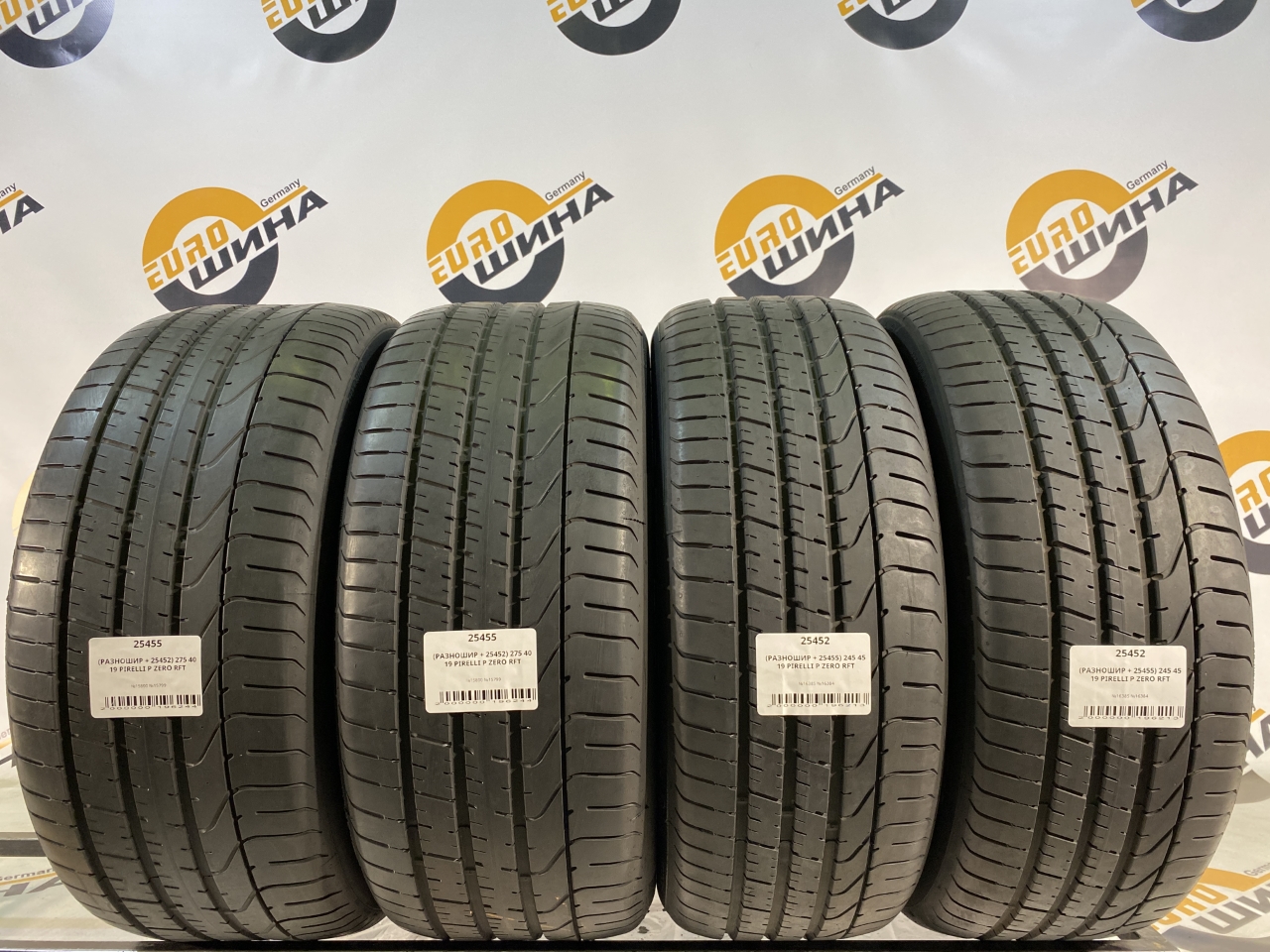 (РАЗНОШИР + 25452) 275 40 19 PIRELLI P ZERO RFT