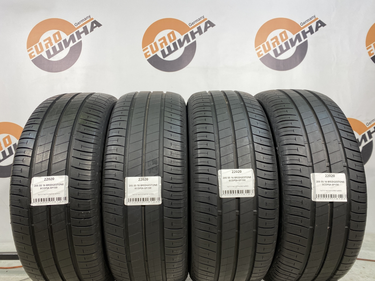 205 55 16 BRIDGESTONE ECOPIA EP150
