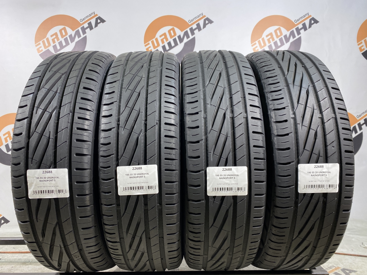 195 55 20 UNIROYAL RAINSPORT 5