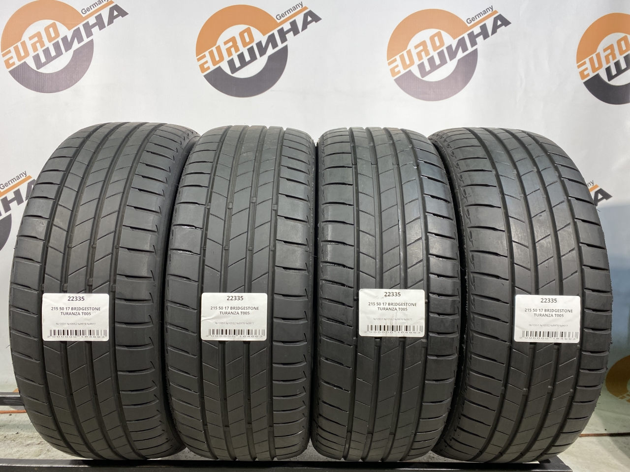 215 50 17 BRIDGESTONE TURANZA T005