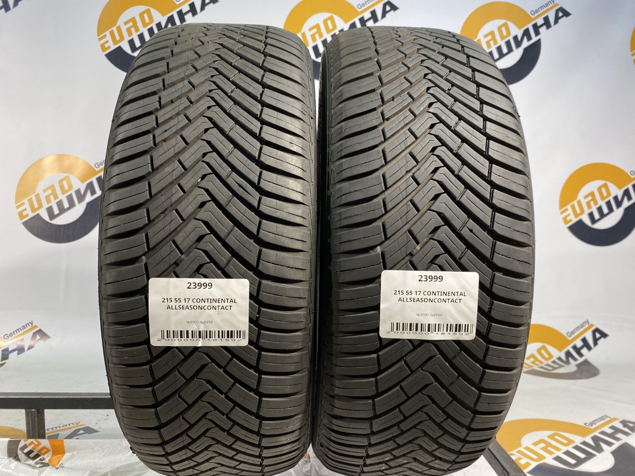 215 55 17 CONTINENTAL ALLSEASONCONTACT