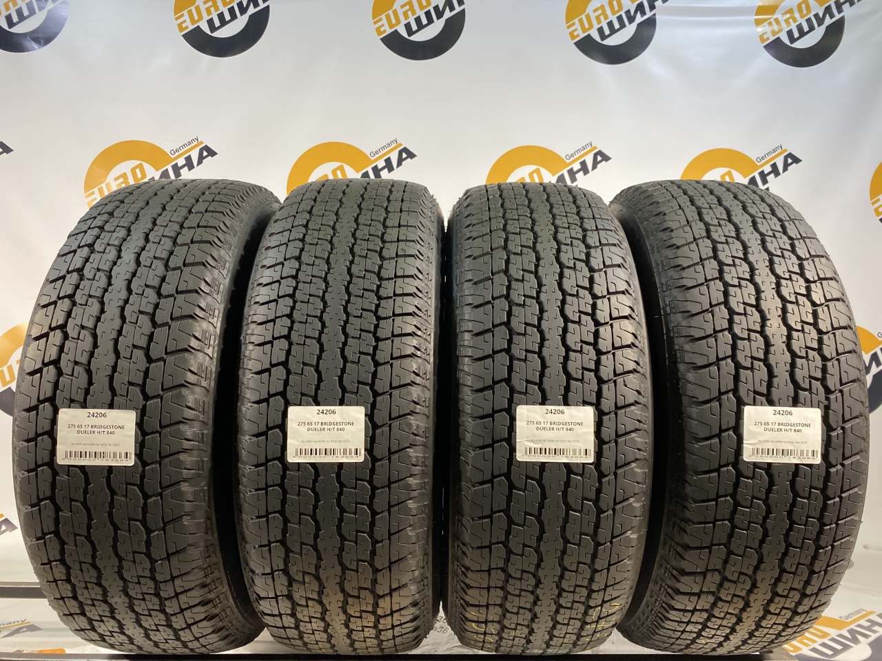 275 65 17 BRIDGESTONE DUELER H/T 840