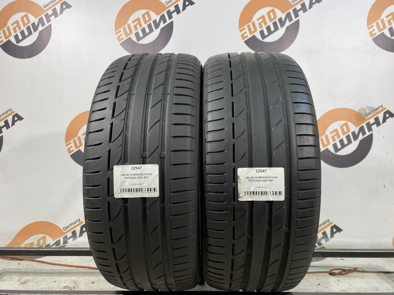 245 40 20 BRIDGESTONE POTENZA S001 RFT