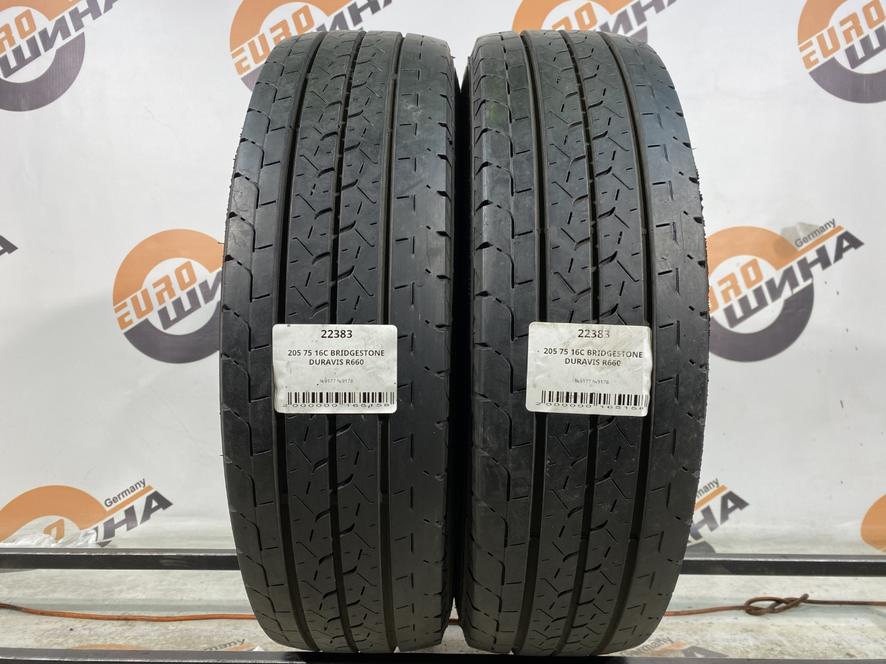 205 75 16C BRIDGESTONE DURAVIS R660
