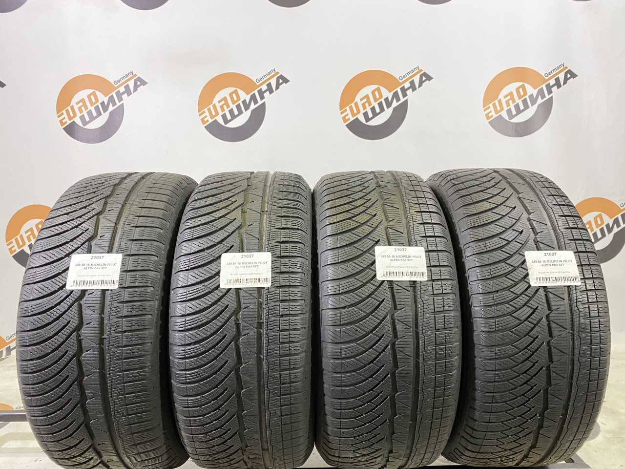 245 50 18 MICHELIN PILOT ALPIN PA4 RFT