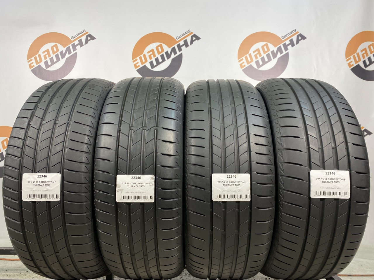 225 55 17 BRIDGESTONE TURANZA T005
