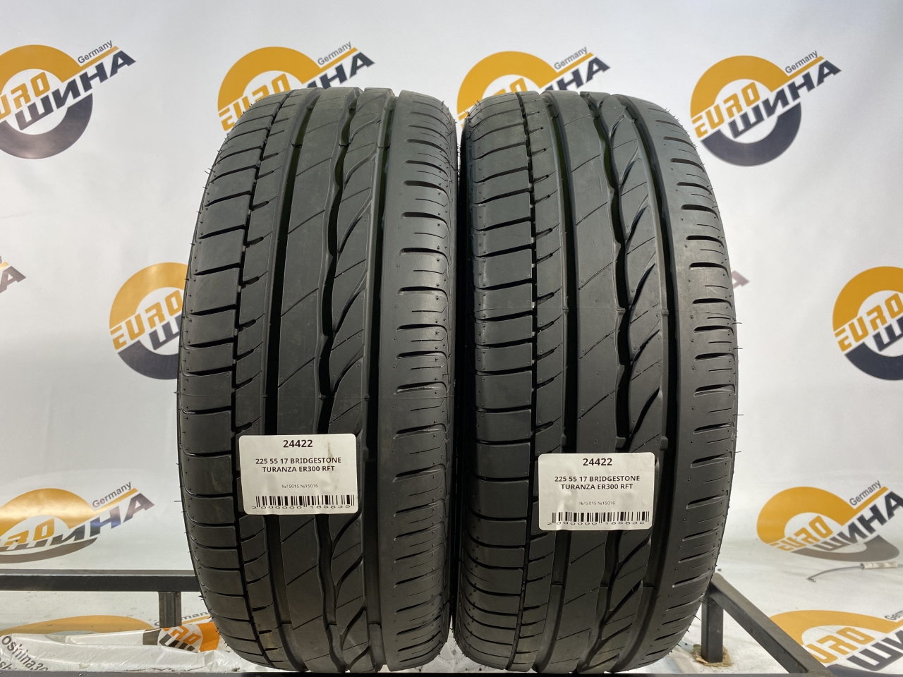225 55 17 BRIDGESTONE TURANZA ER300 RFT