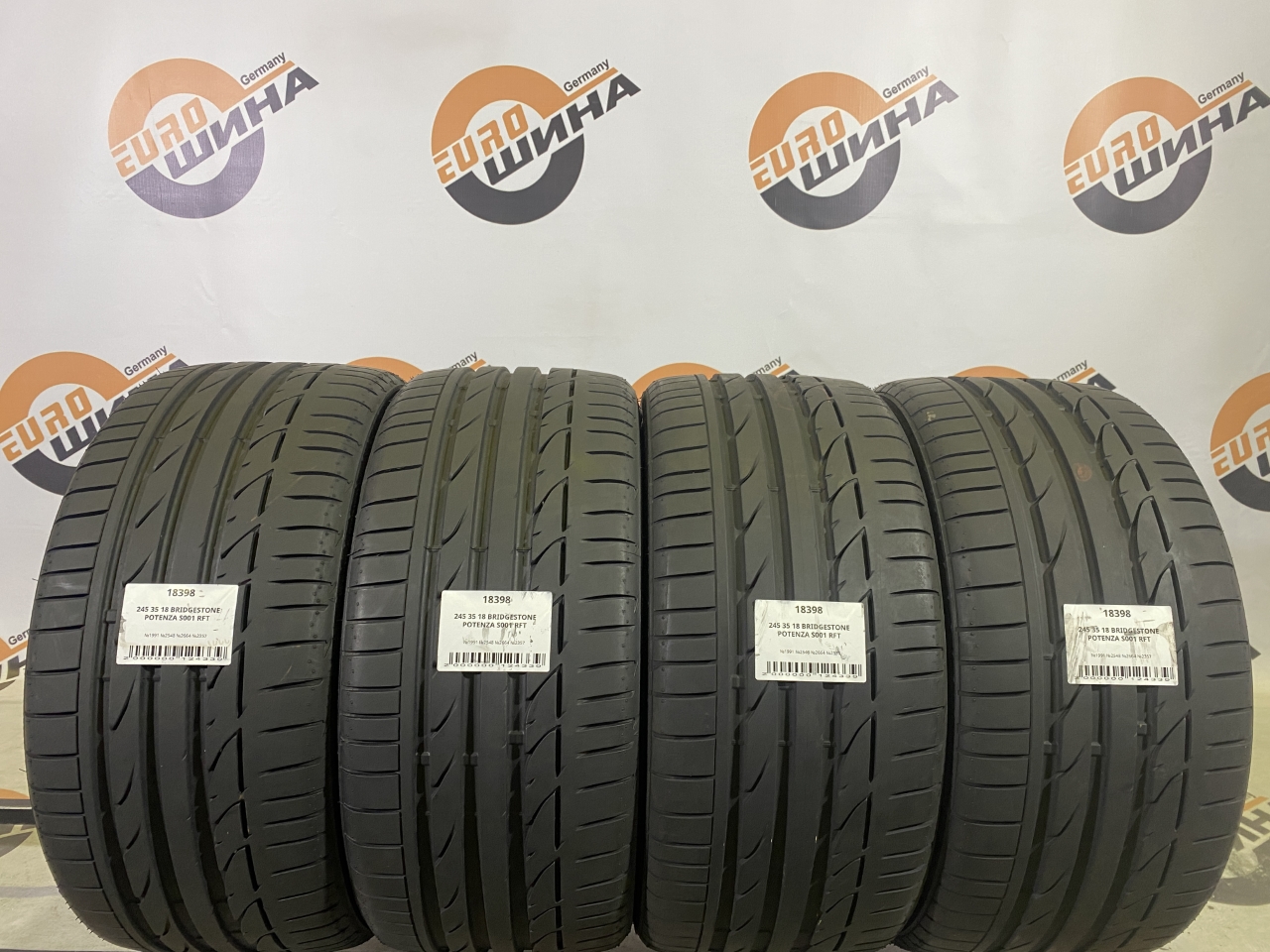 245 35 18 BRIDGESTONE POTENZA S001 RFT