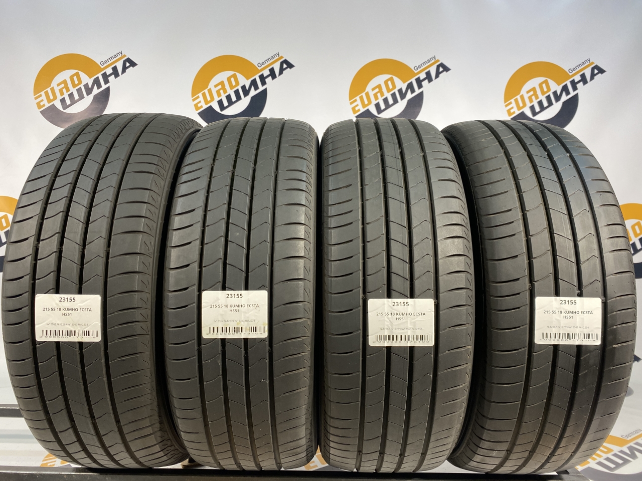 215 55 18 KUMHO ECSTA HS51