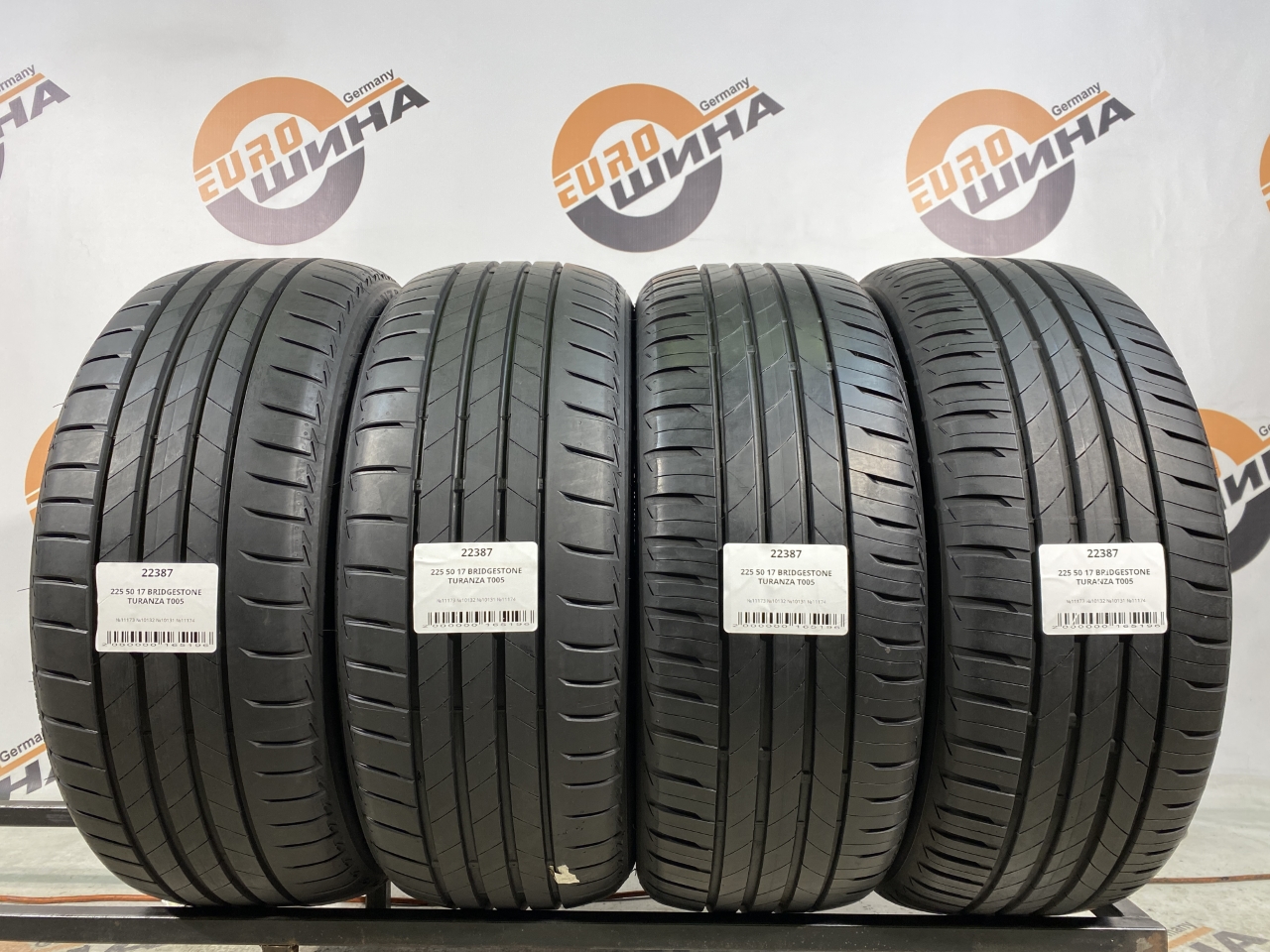 225 50 17 BRIDGESTONE TURANZA T005