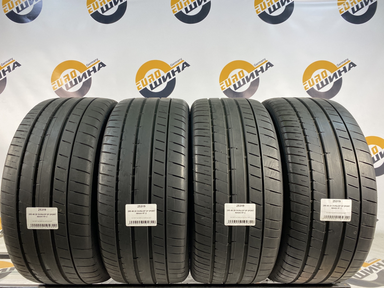 285 40 20 DUNLOP SP SPORT MAXX RT 2
