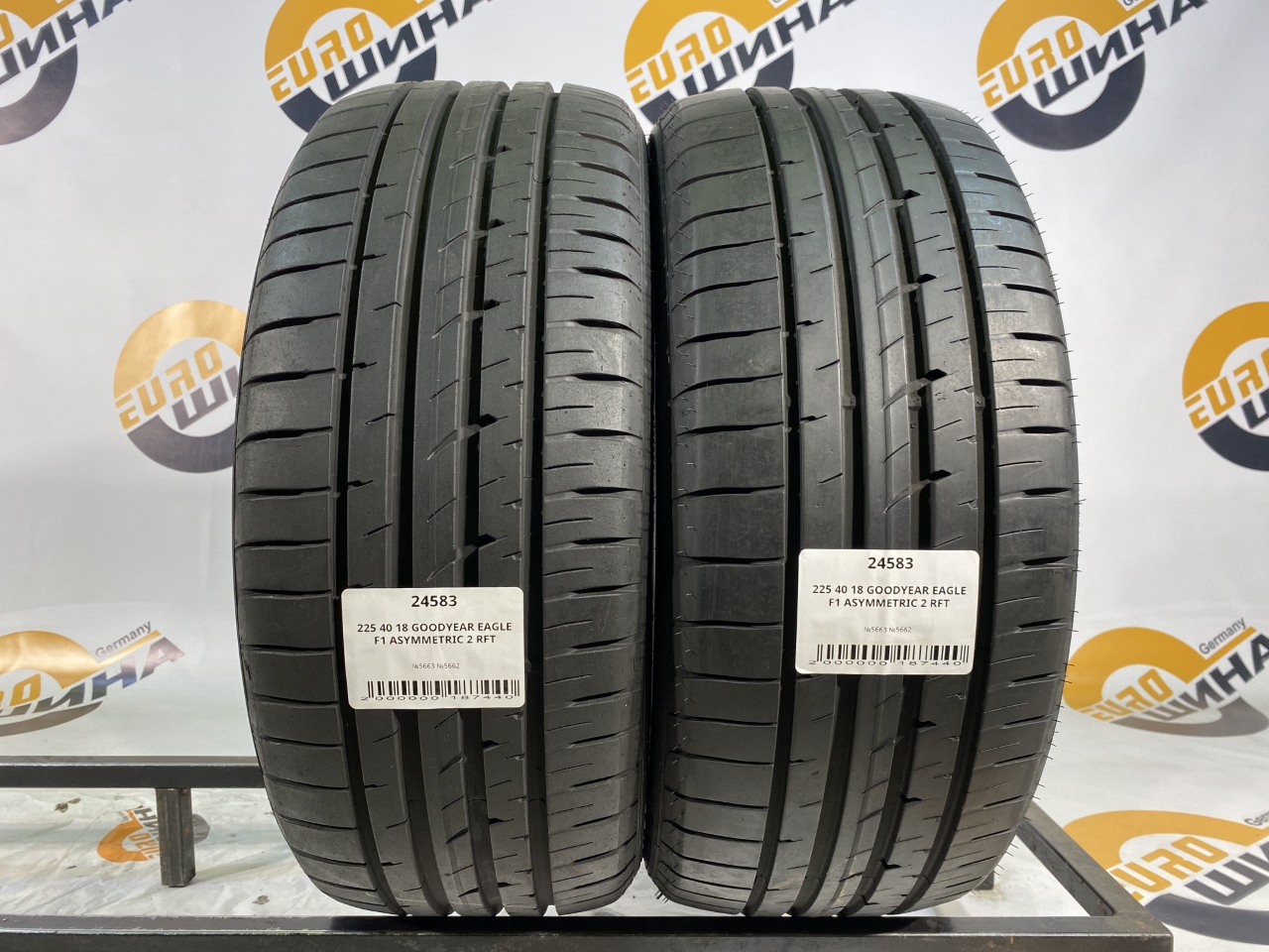 225 40 18 GOODYEAR EAGLE F1 ASYMMETRIC 2 RFT