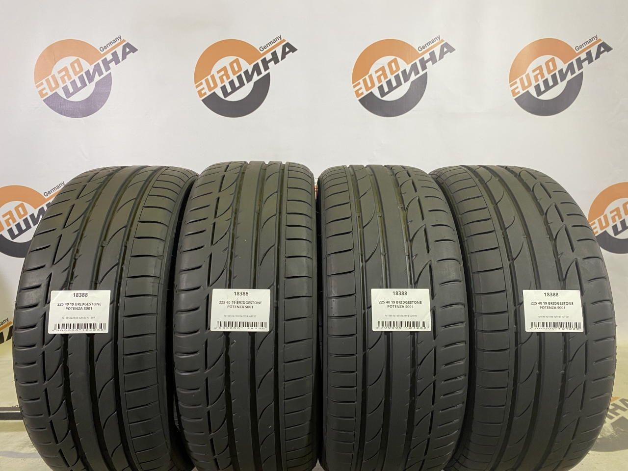 225 40 19 BRIDGESTONE POTENZA S001