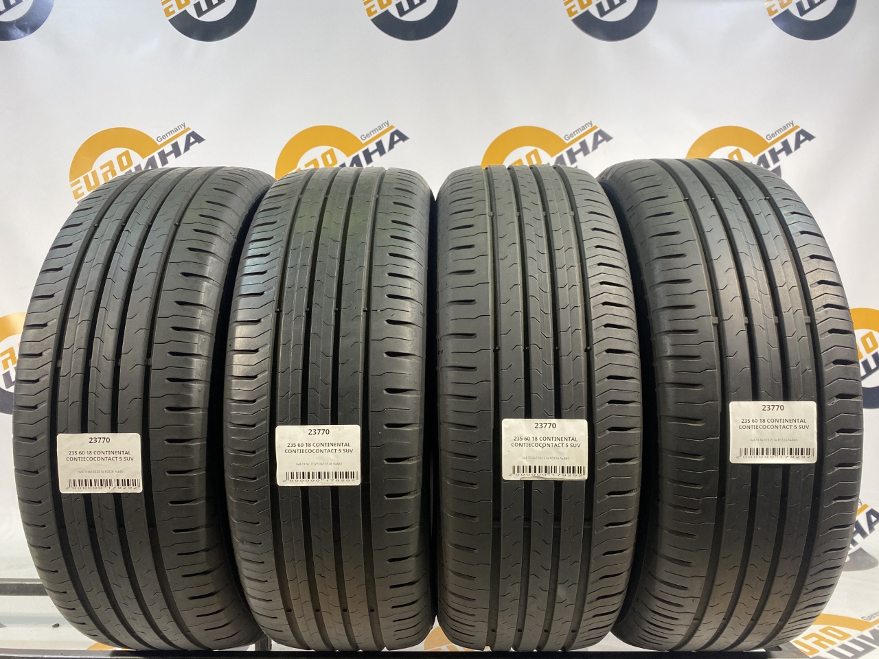 235 60 18 CONTINENTAL CONTIECOCONTACT 5 SUV