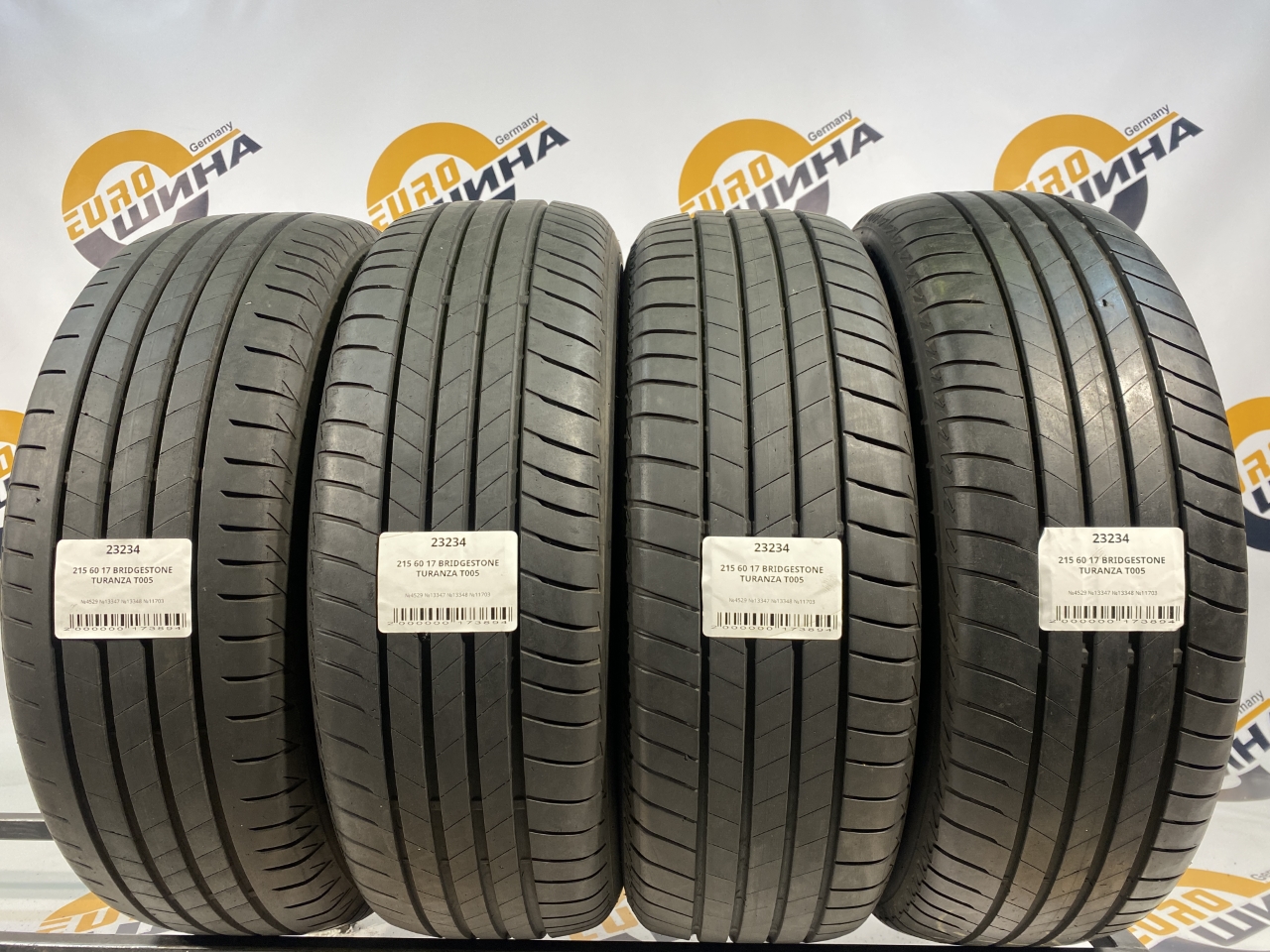 215 60 17 BRIDGESTONE TURANZA T005