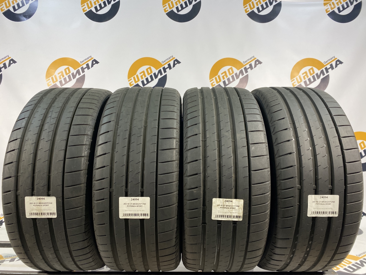 265 40 21 BRIDGESTONE POTENZA SPORT