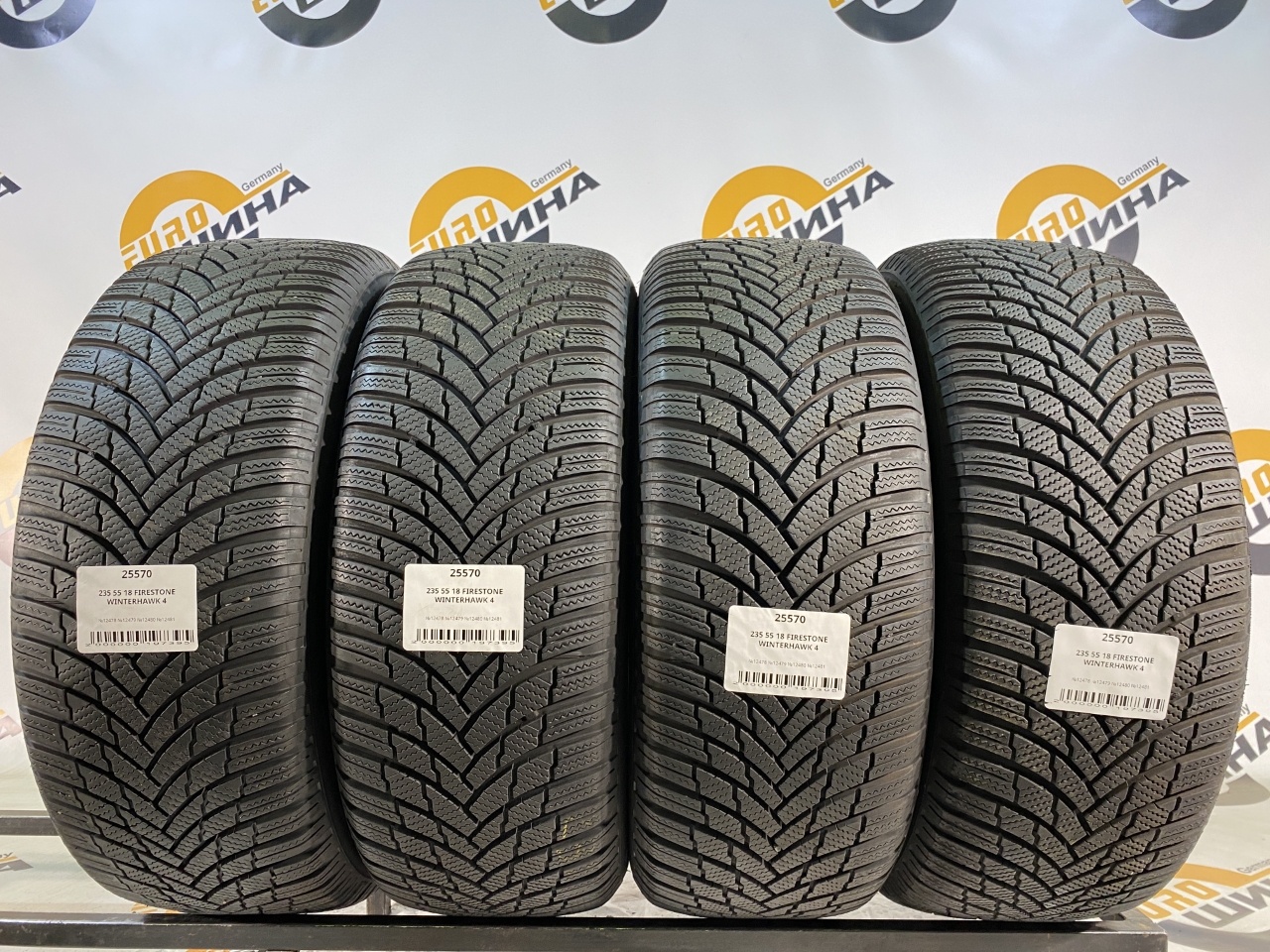 235 55 18 FIRESTONE WINTERHAWK 4