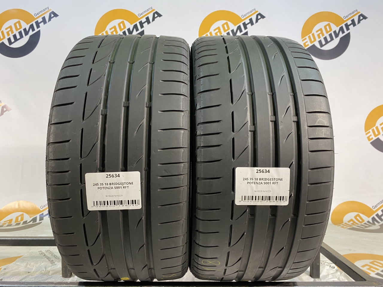 245 35 18 BRIDGESTONE POTENZA S001 RFT
