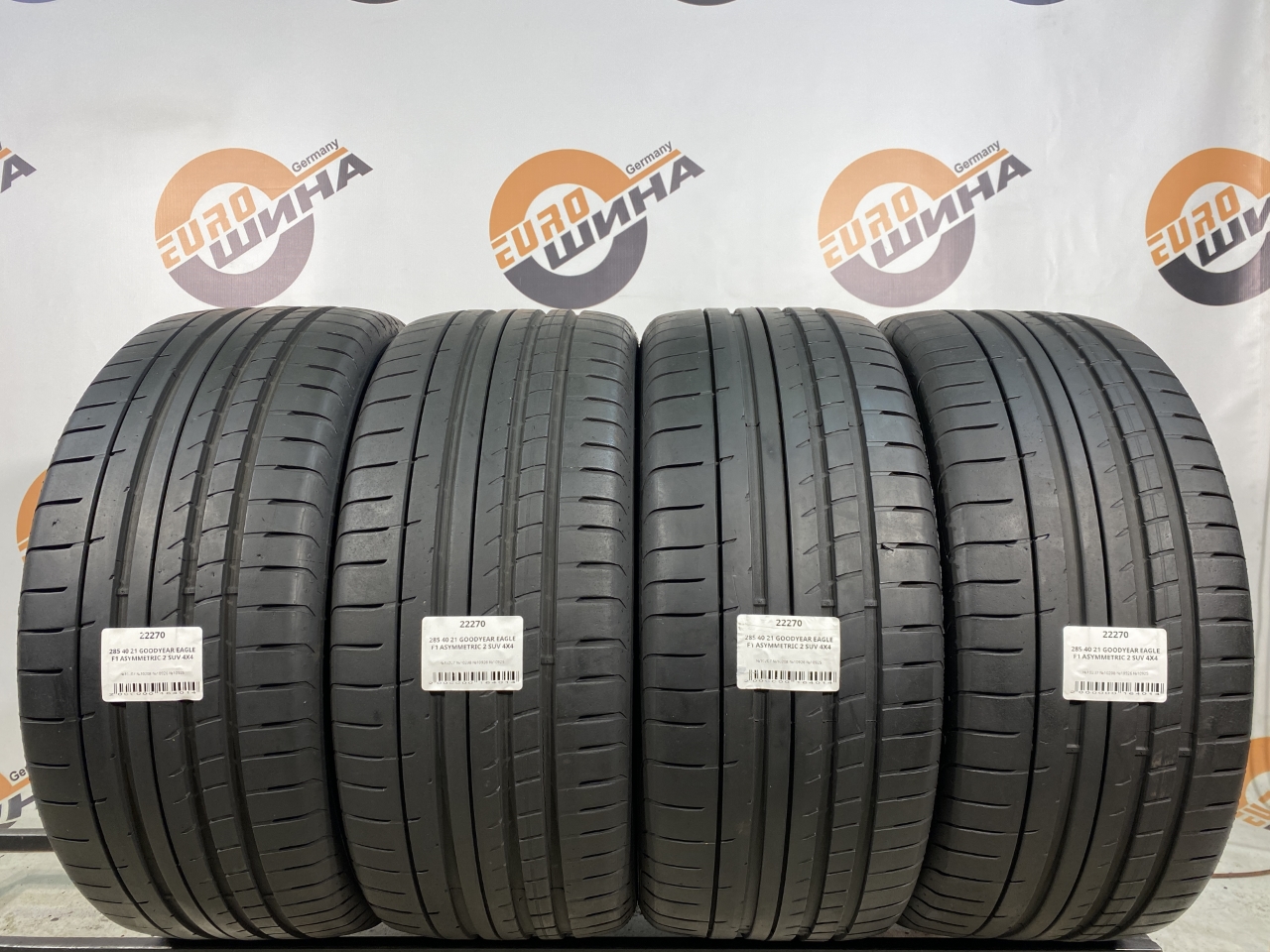 285 40 21 GOODYEAR EAGLE F1 ASYMMETRIC 2 SUV 4X4