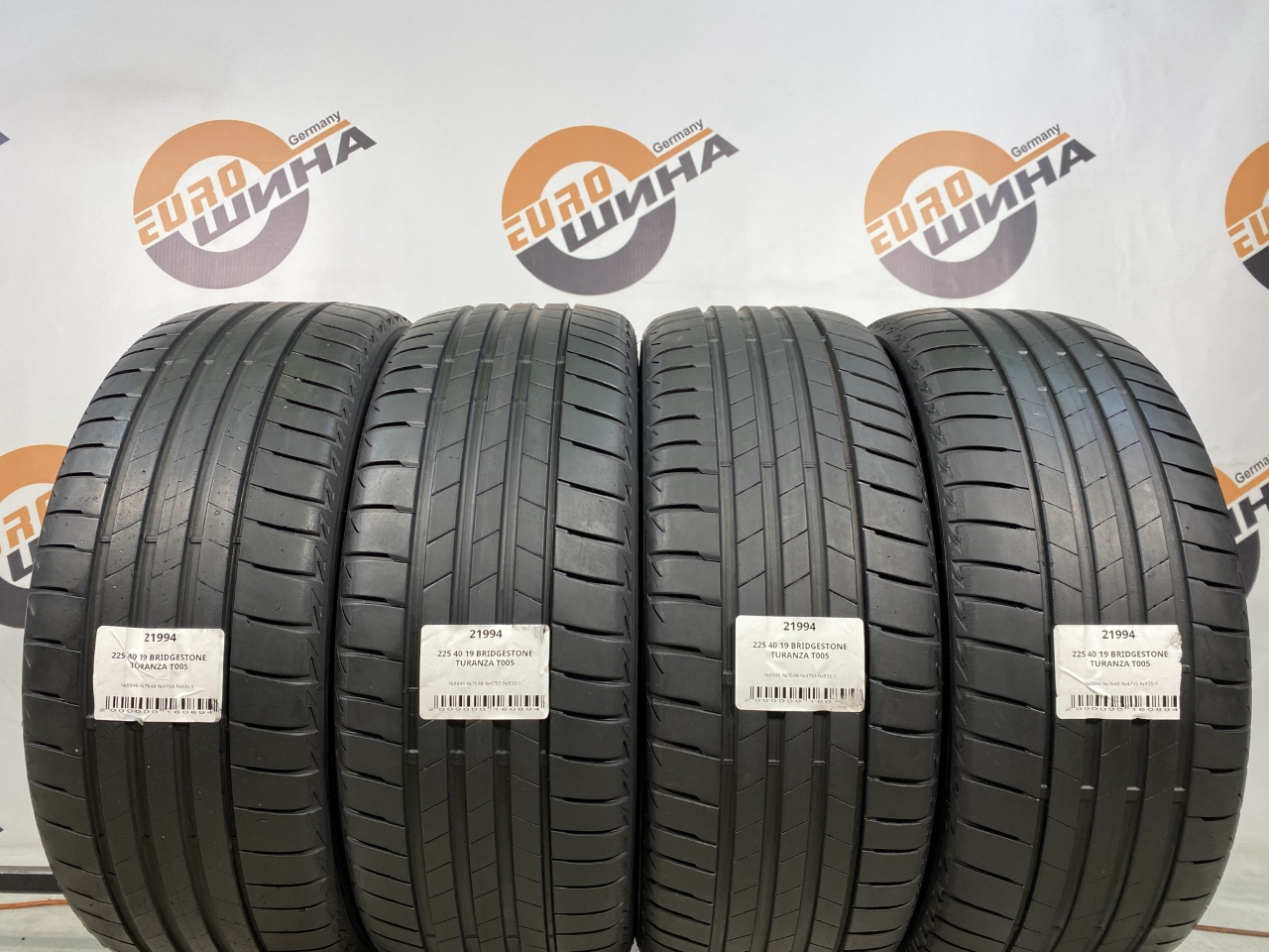 225 40 19 BRIDGESTONE TURANZA T005