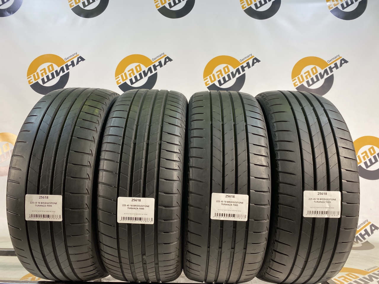 225 45 18 BRIDGESTONE TURANZA T005
