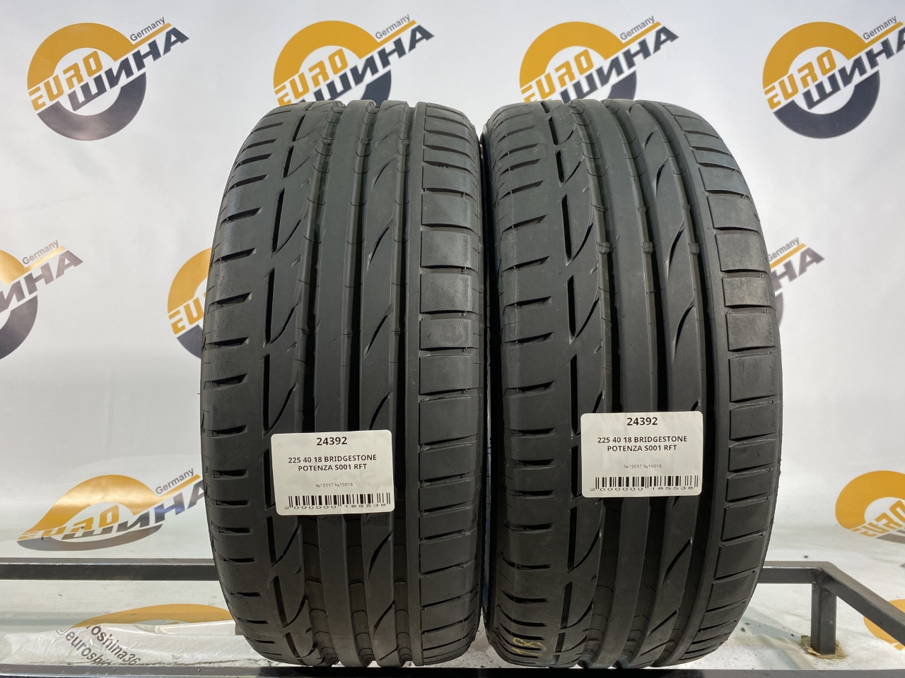 225 40 18 BRIDGESTONE POTENZA S001 RFT