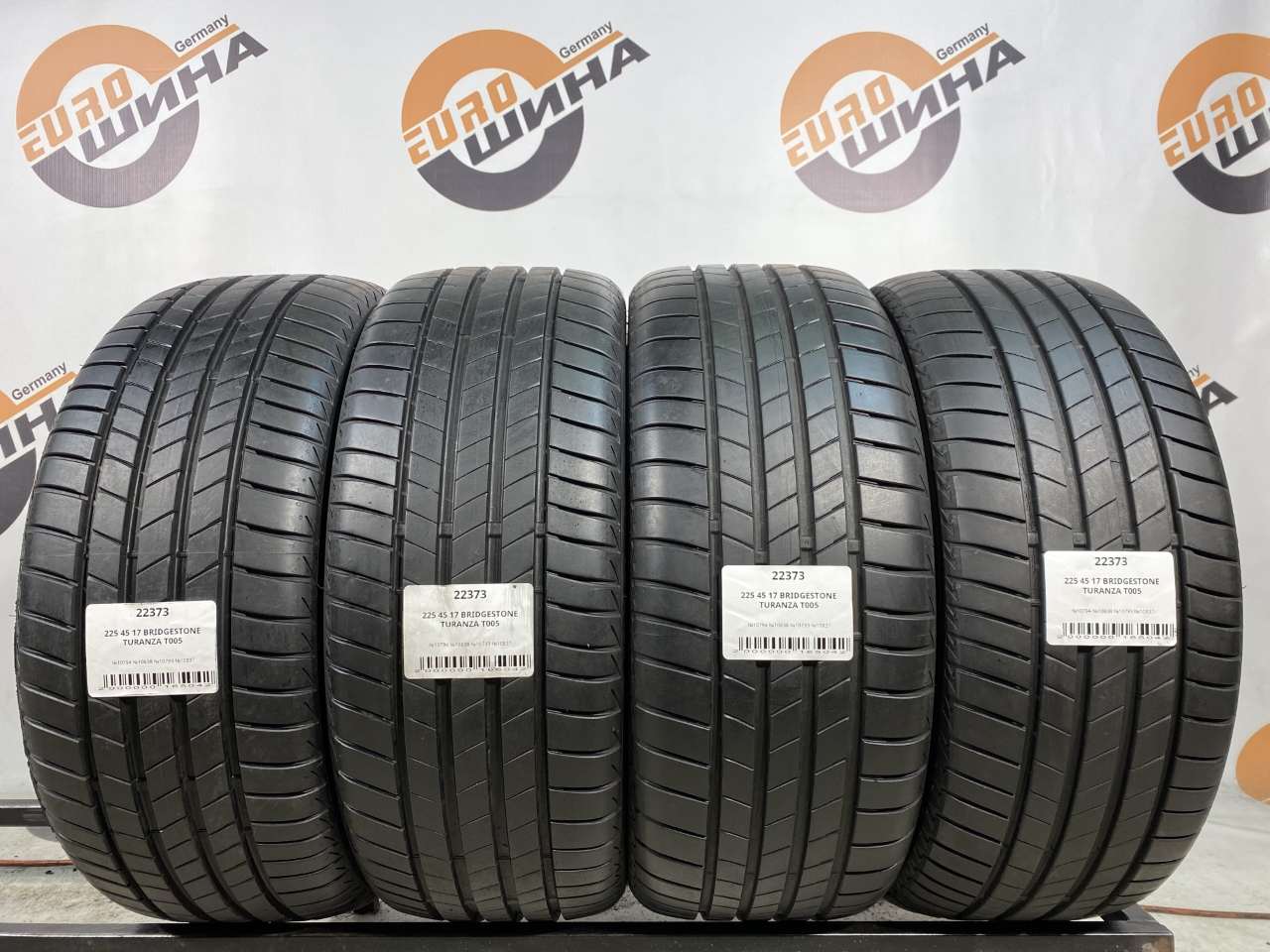 225 45 17 BRIDGESTONE TURANZA T005