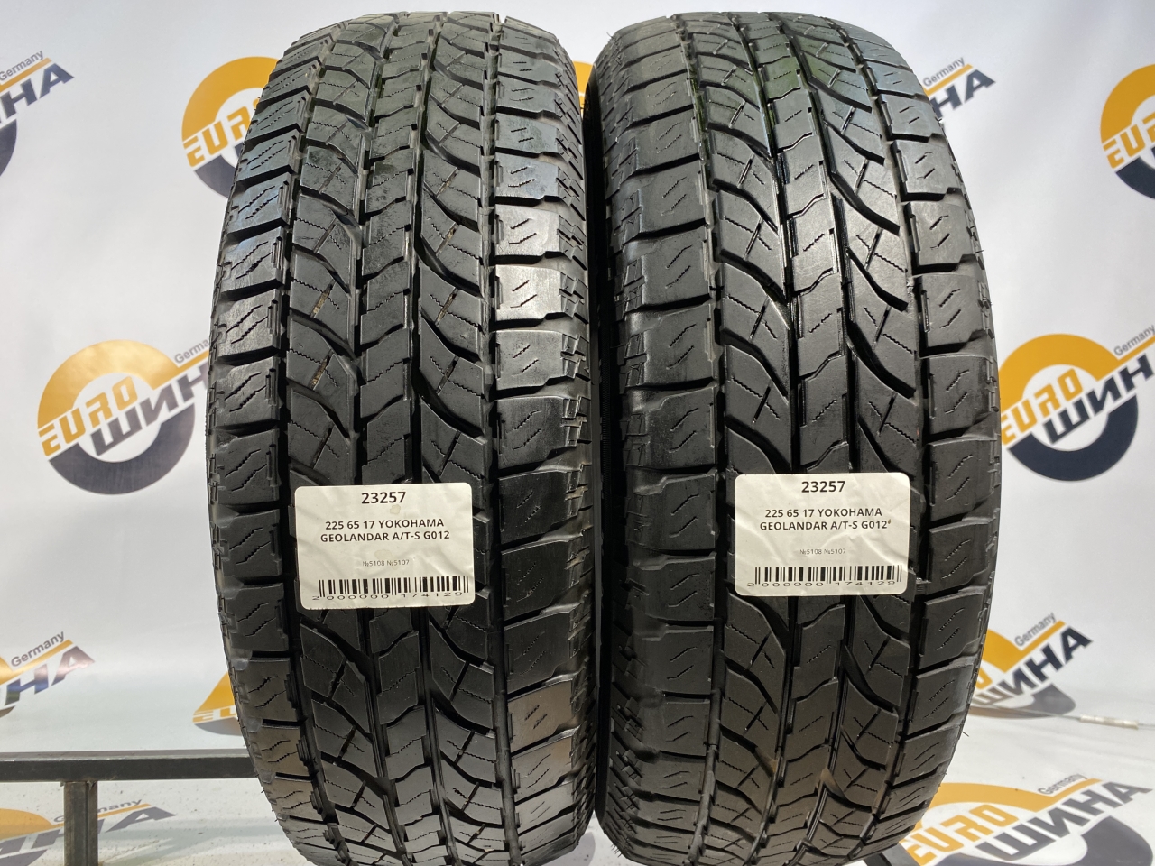 225 65 17 YOKOHAMA GEOLANDAR A/T-S G012
