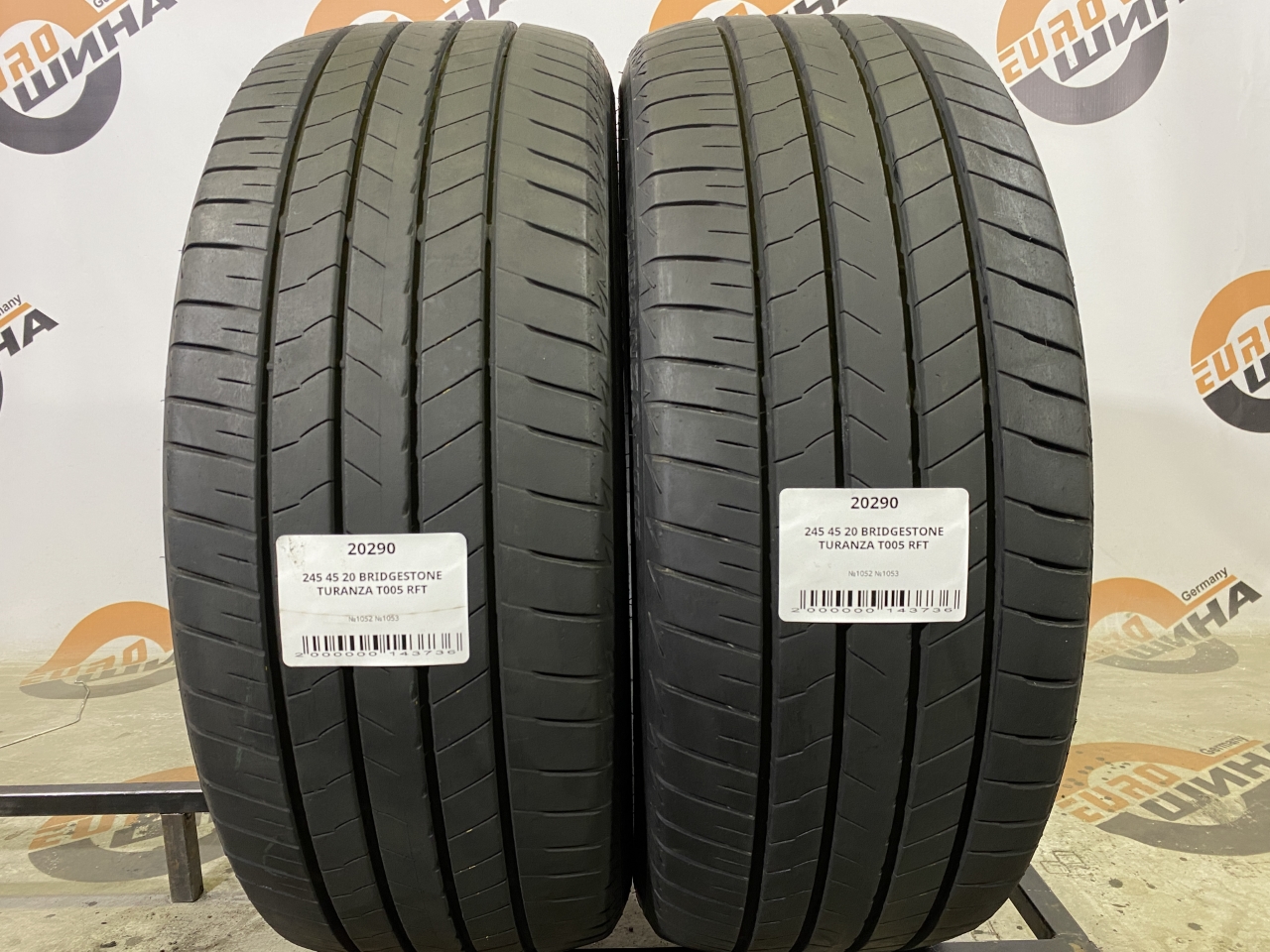 245 45 20 BRIDGESTONE TURANZA T005 RFT