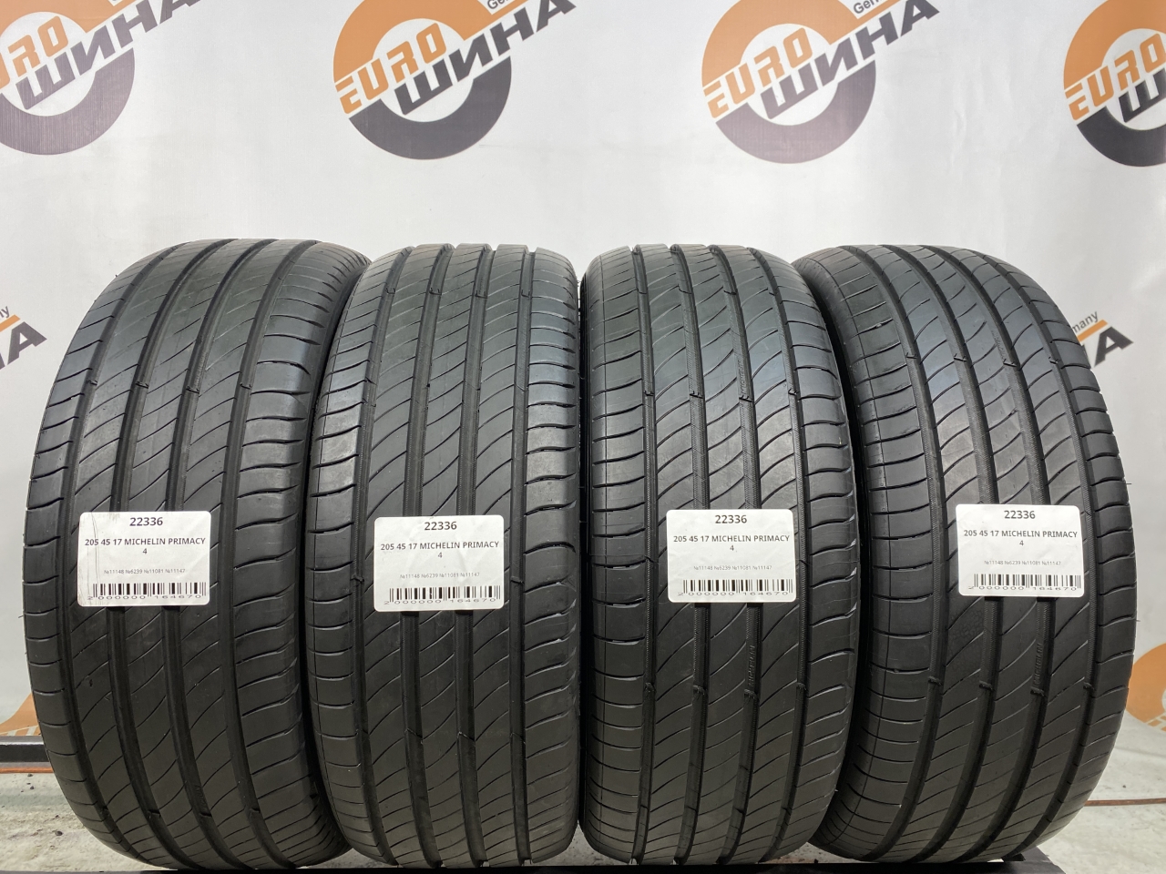205 45 17 MICHELIN PRIMACY 4