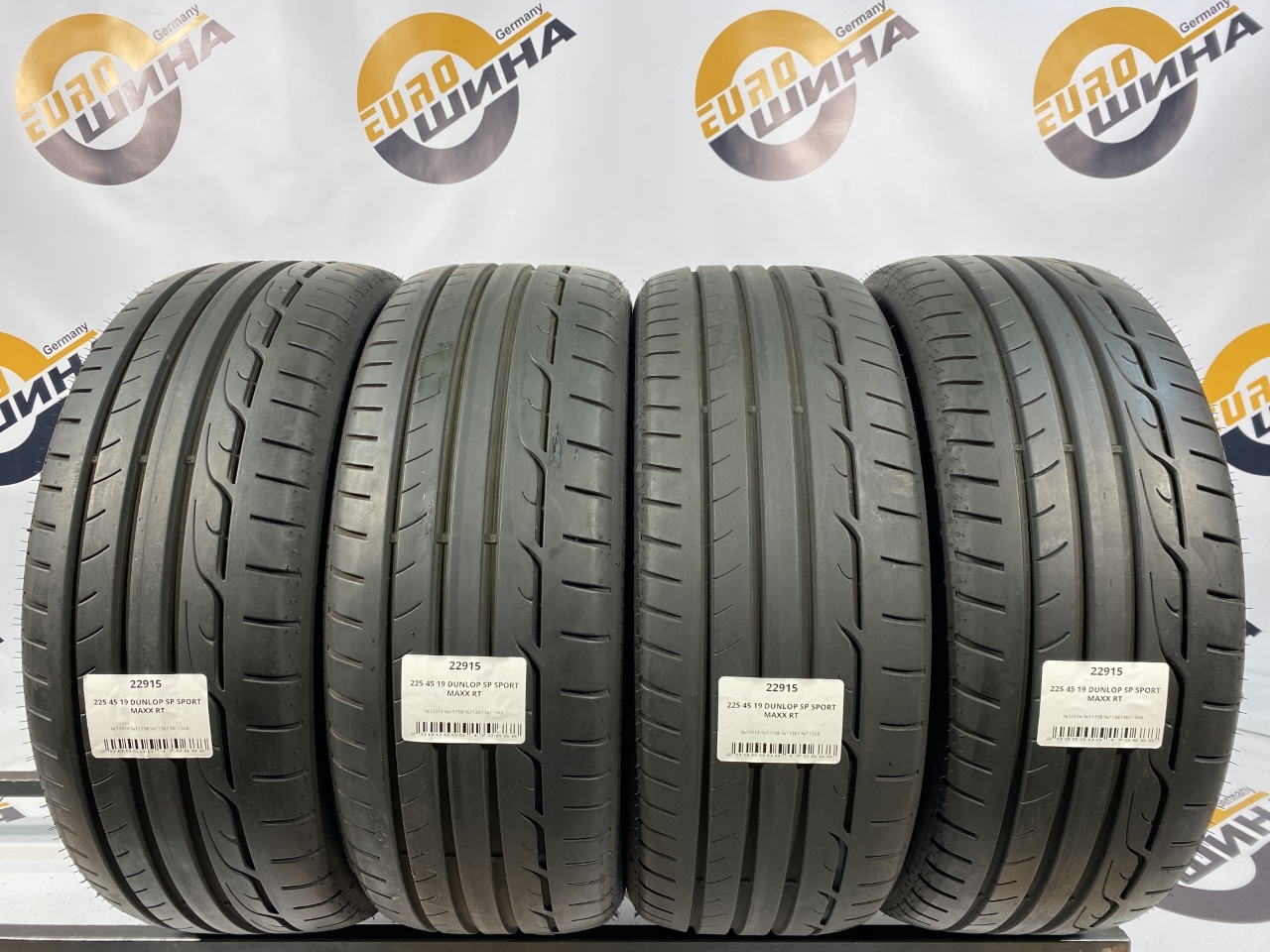 225 45 19 DUNLOP SP SPORT MAXX RT