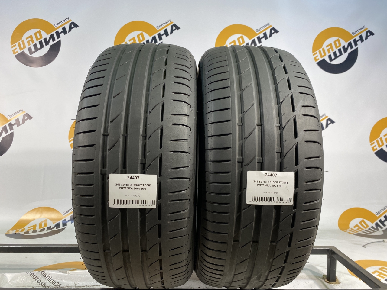 245 50 18 BRIDGESTONE POTENZA S001 RFT