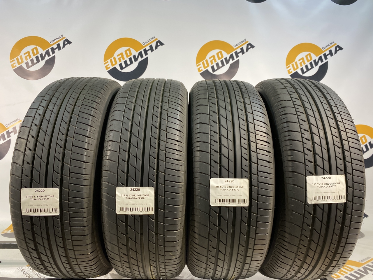 215 55 17 BRIDGESTONE TURANZA ER370