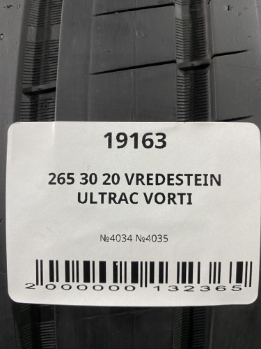 265 30 20 VREDESTEIN ULTRAC VORTI