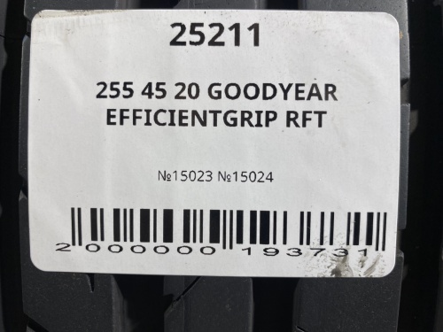 255 45 20 GOODYEAR EFFICIENTGRIP RFT