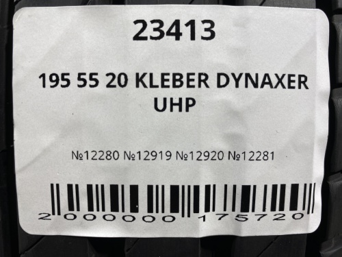 195 55 20 KLEBER DYNAXER UHP