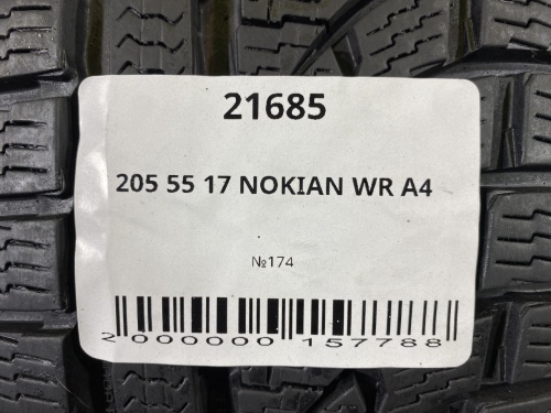 205 55 17 NOKIAN WR A4