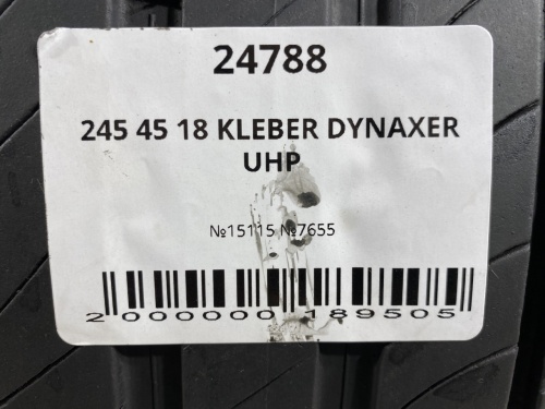 245 45 18 KLEBER DYNAXER UHP