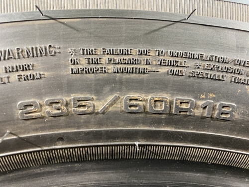235 60 18 GOODYEAR EAGLE F1 ASYMMETRIC 3 SUV