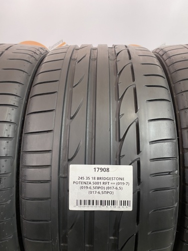 245 35 18 BRIDGESTONE POTENZA S001 RFT