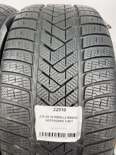 275 35 19 PIRELLI WINTER SOTTOZERO 3 RFT