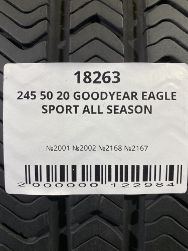 245 50 20 GOODYEAR EAGLE SPORT ALL SEASON