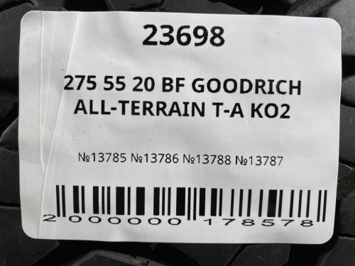 275 55 20 BFGOODRICH ALL-TERRAIN T-A KO2